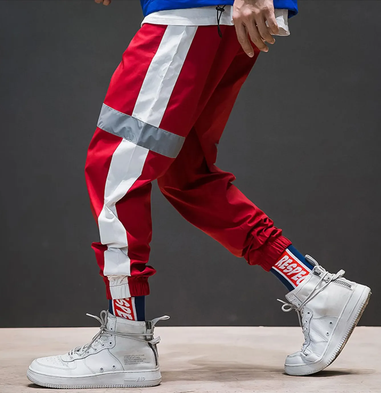 Men's Sweatpants With Reflective Stripe