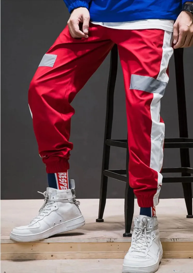 Men's Sweatpants With Reflective Stripe