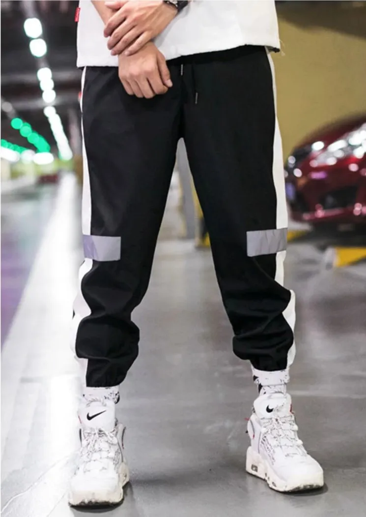 Men's Sweatpants With Reflective Stripe