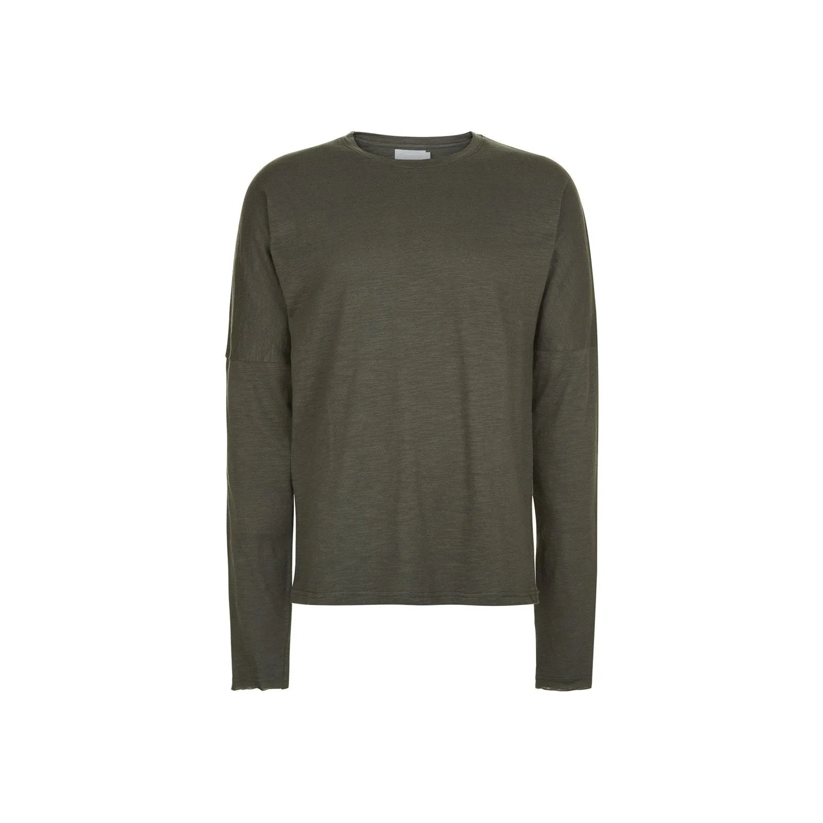 MINERAL LONG SLEEVE TEE IN CHARCOAL