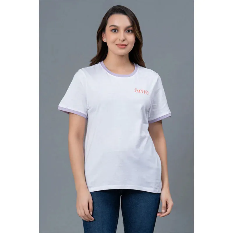 Mode by RedTape Comfortable Casual T-Shirt for Women | Casual Graphic Print T-Shirt , Perfect for Summers