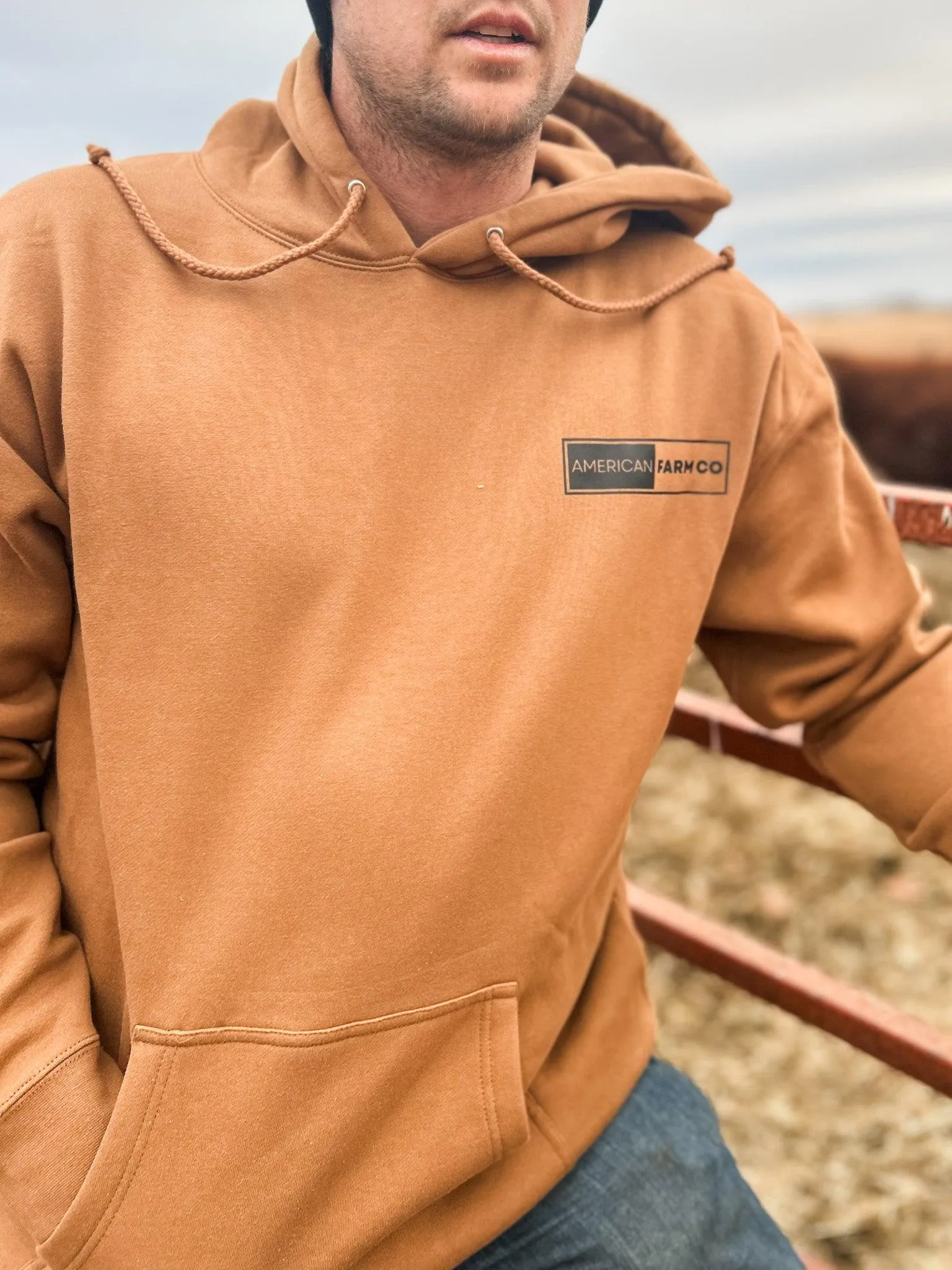 Modern ‘God Bless the American Farmer’ Hoodie