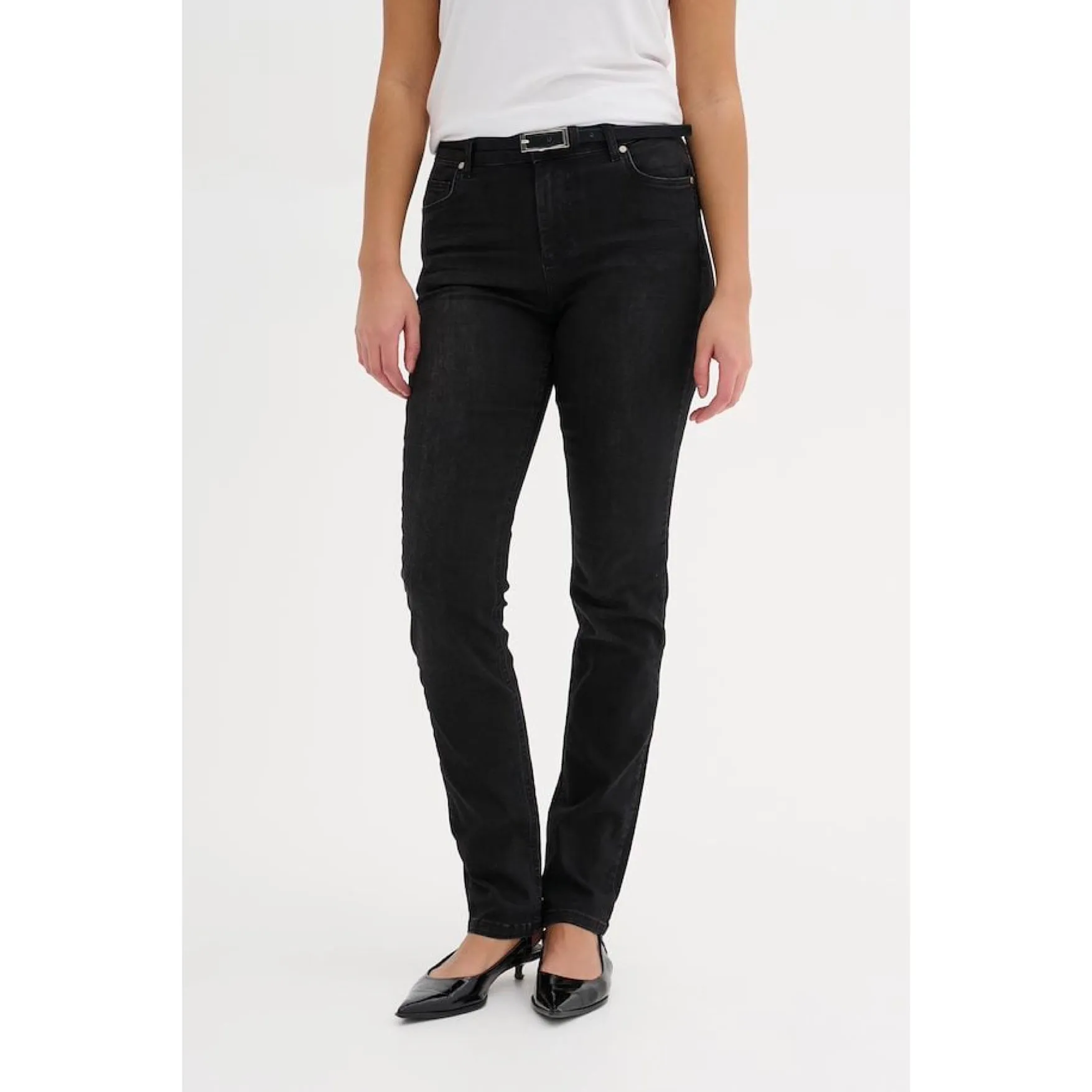 My Essential Wardrobe 33 The Celina 100 High Straight Jeans