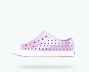 Native Kid's Jefferson Sneaker - Iridescent Lavender Purple/White 13100104-8592