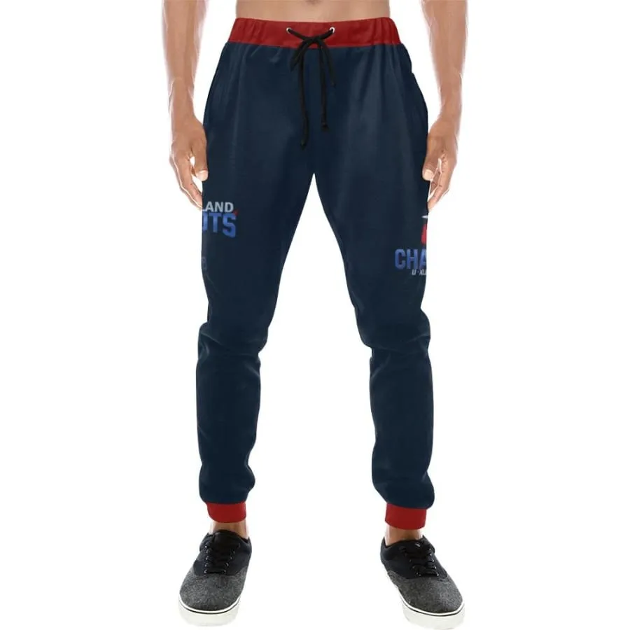 New england patriots Sweatpants Navy Blue Red Mens Womens|Nfl 6X Super bowl champs Jogger Pants|Baggy Slacks