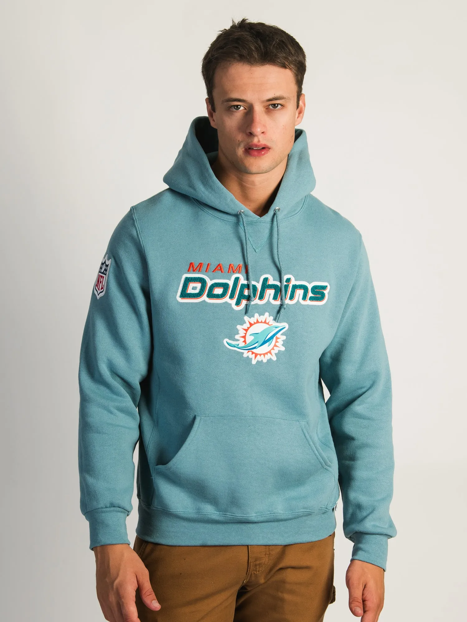 NFL MIAMI DOLPHINS END ZONE PULLOVER HOODIE