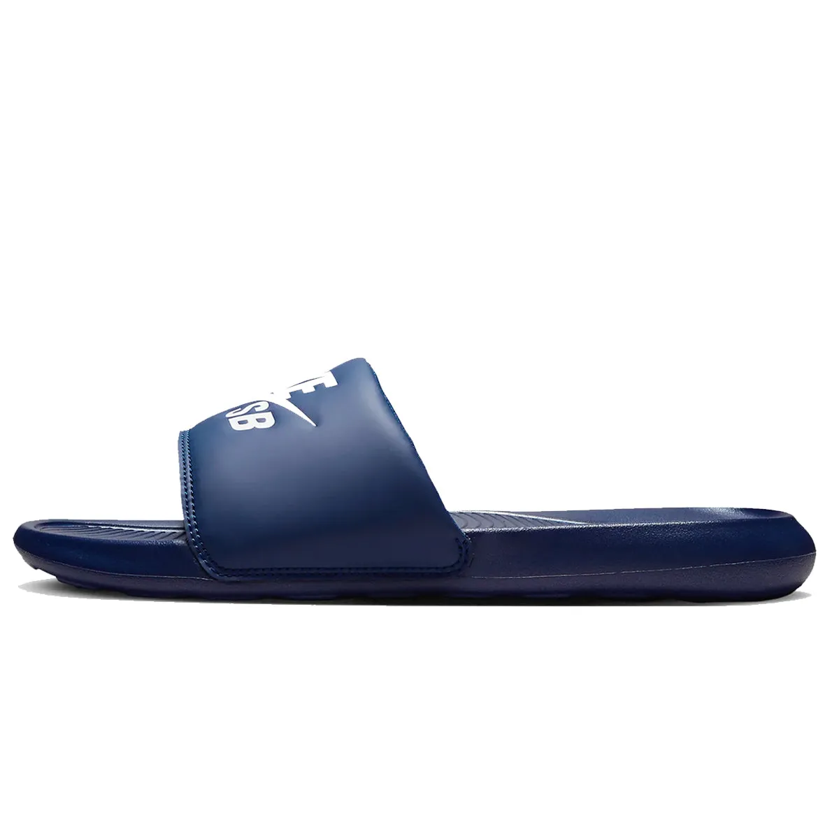 Nike SB Victori One Slides - Navy/White