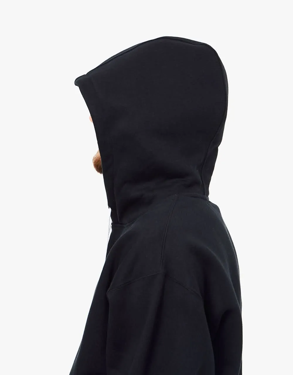 Nike Solo Swoosh Pullover Hoodie - Black/White