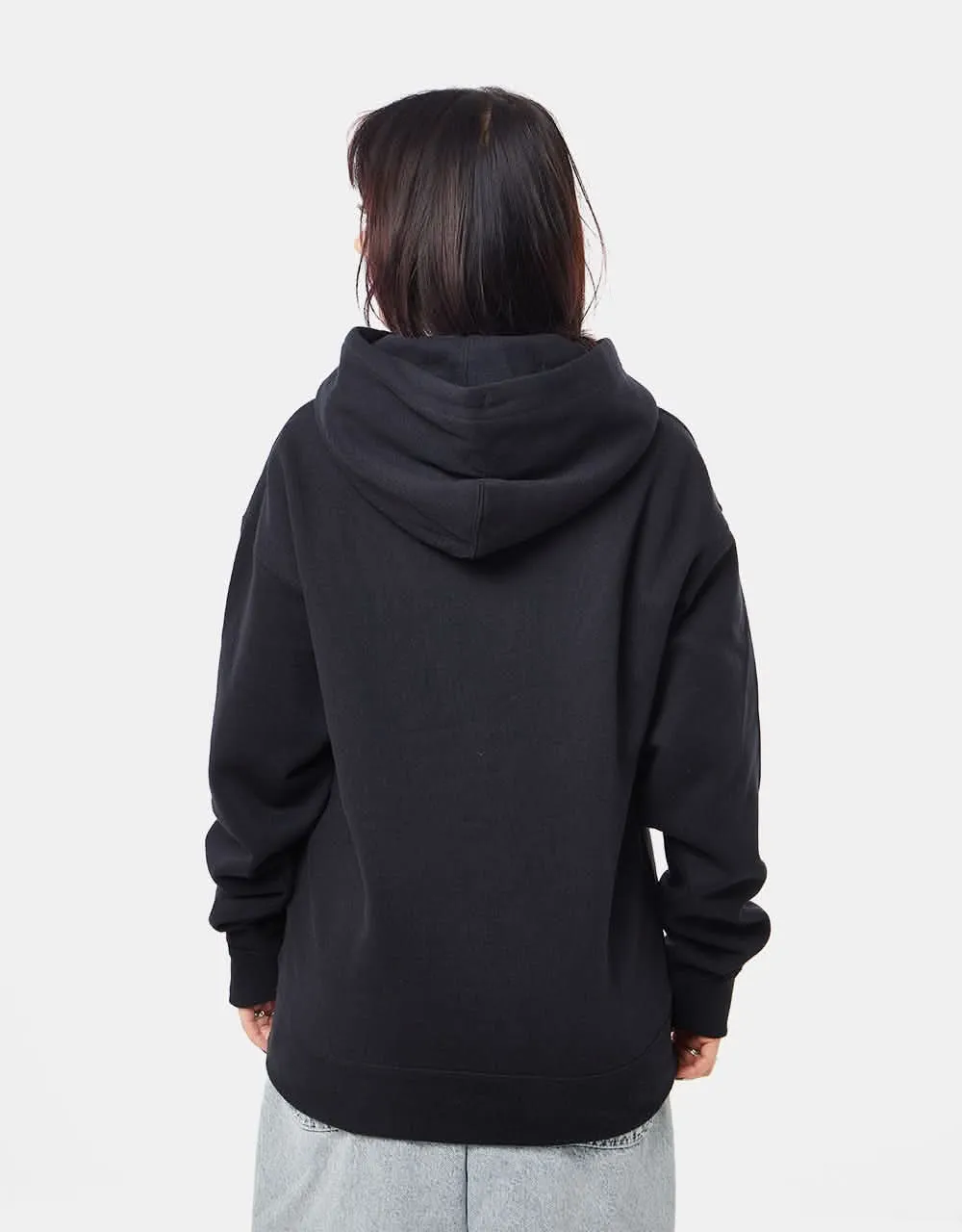 Nike Solo Swoosh Pullover Hoodie - Black/White