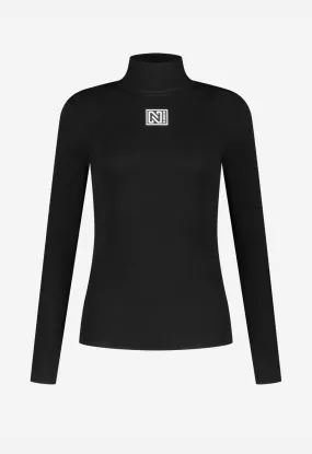 Nikkie Jolie Ski Turtle Neck in Black