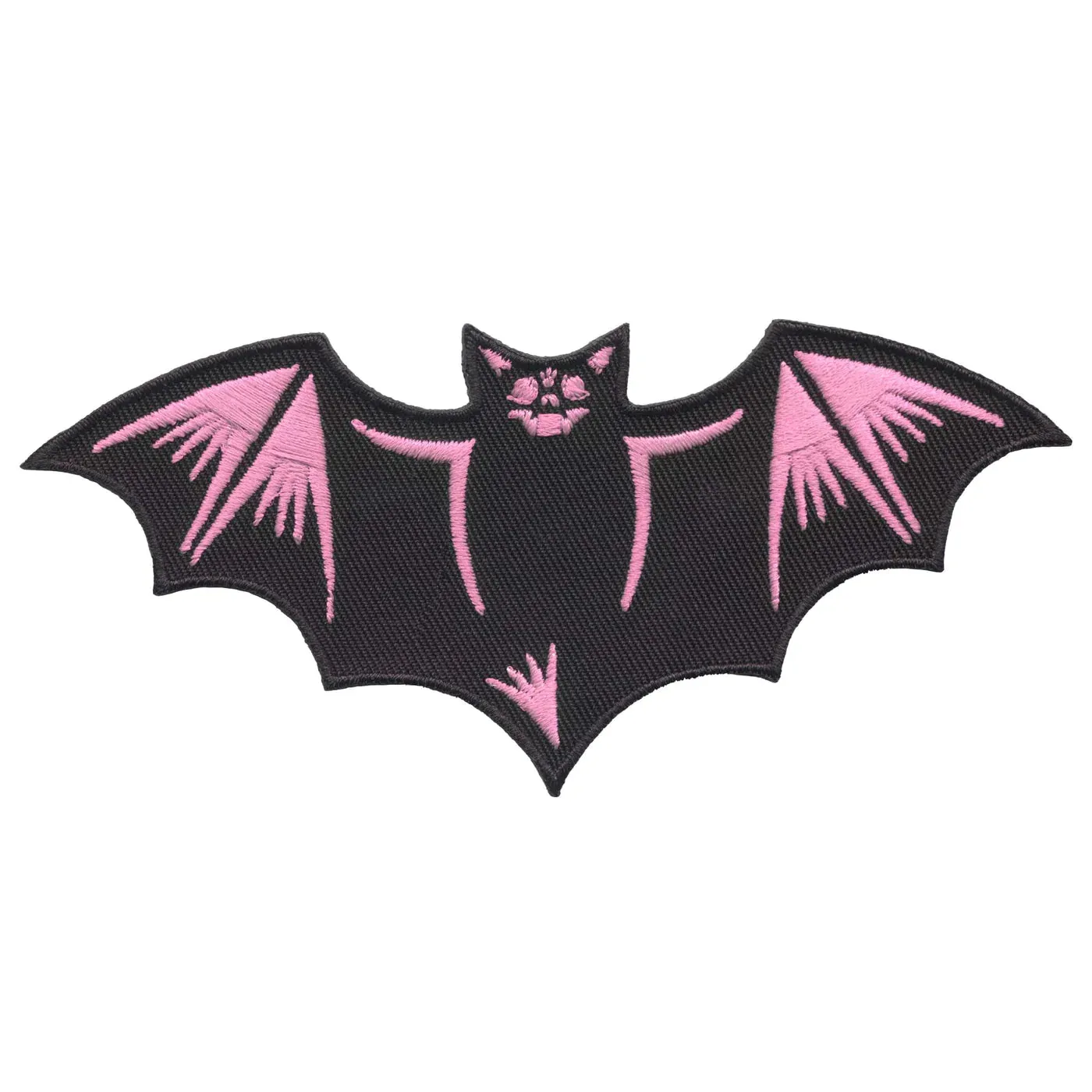 Nokturnal Bats Patch Set - Black & Pink