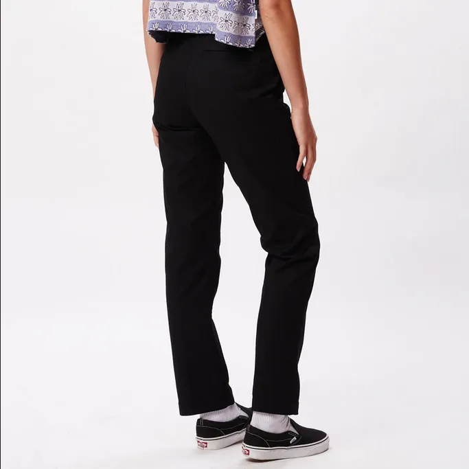 Obey Pantalone casual per uomo e donna Straggler 142020150 nero