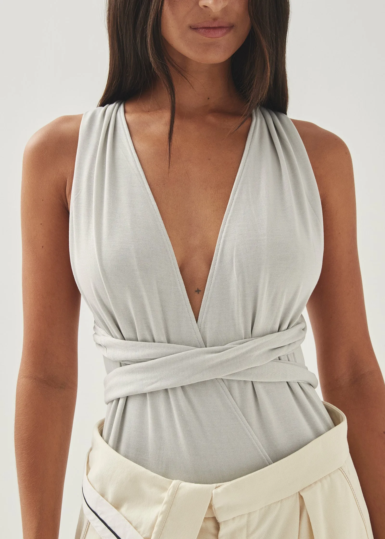 Odila Gray Top