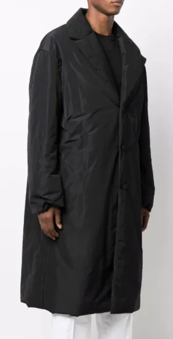 OFF-WHITE - lightweight bellow-the-knee coat