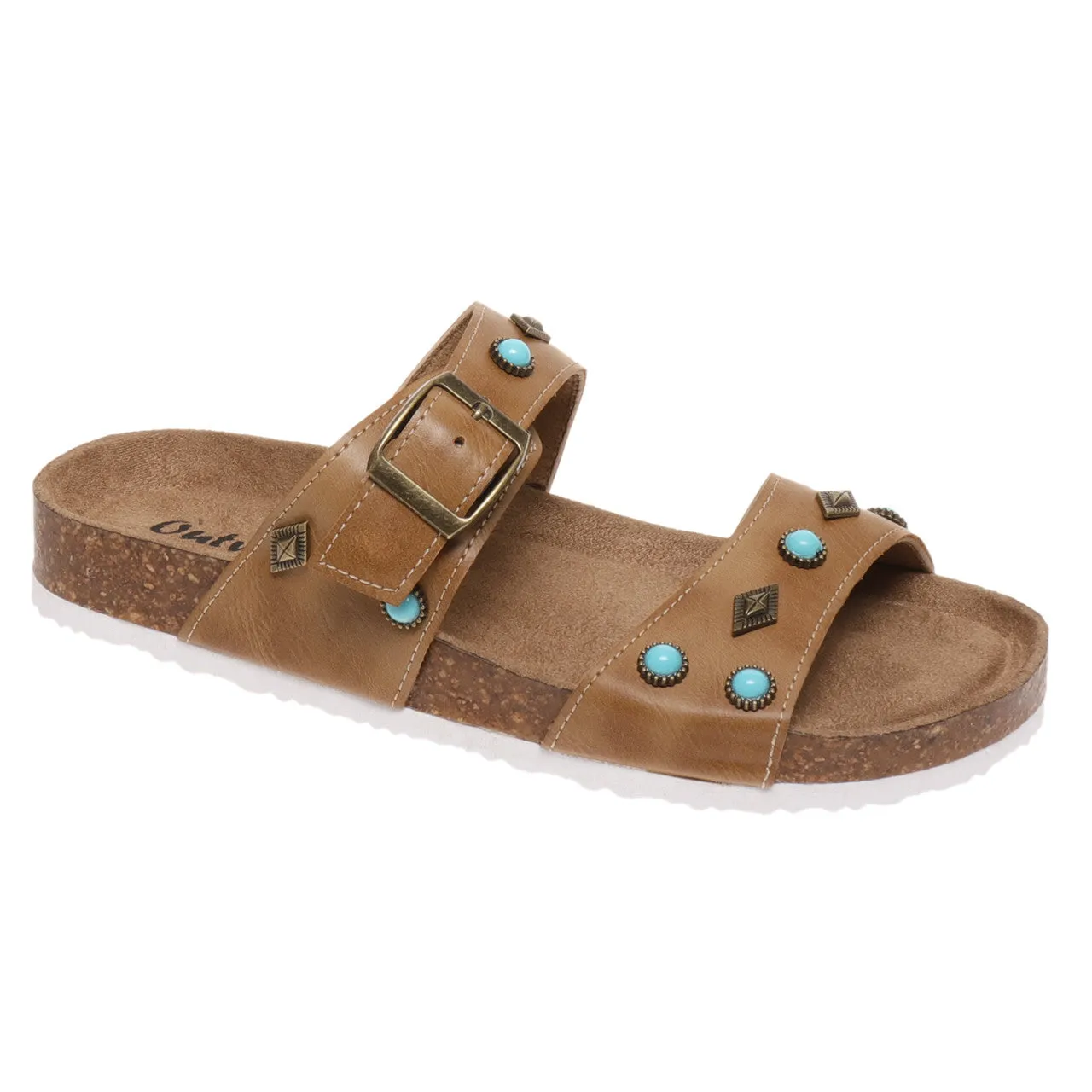 Outwoods Women's Bork-105 Sandal - Nude 21364-112