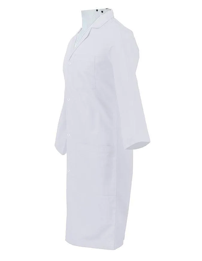 Panda Uniform Unisex Snap Front 40 Inch Lab coat