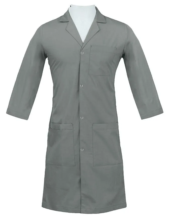 Panda Uniform Unisex Snap Front 40 Inch Lab coat