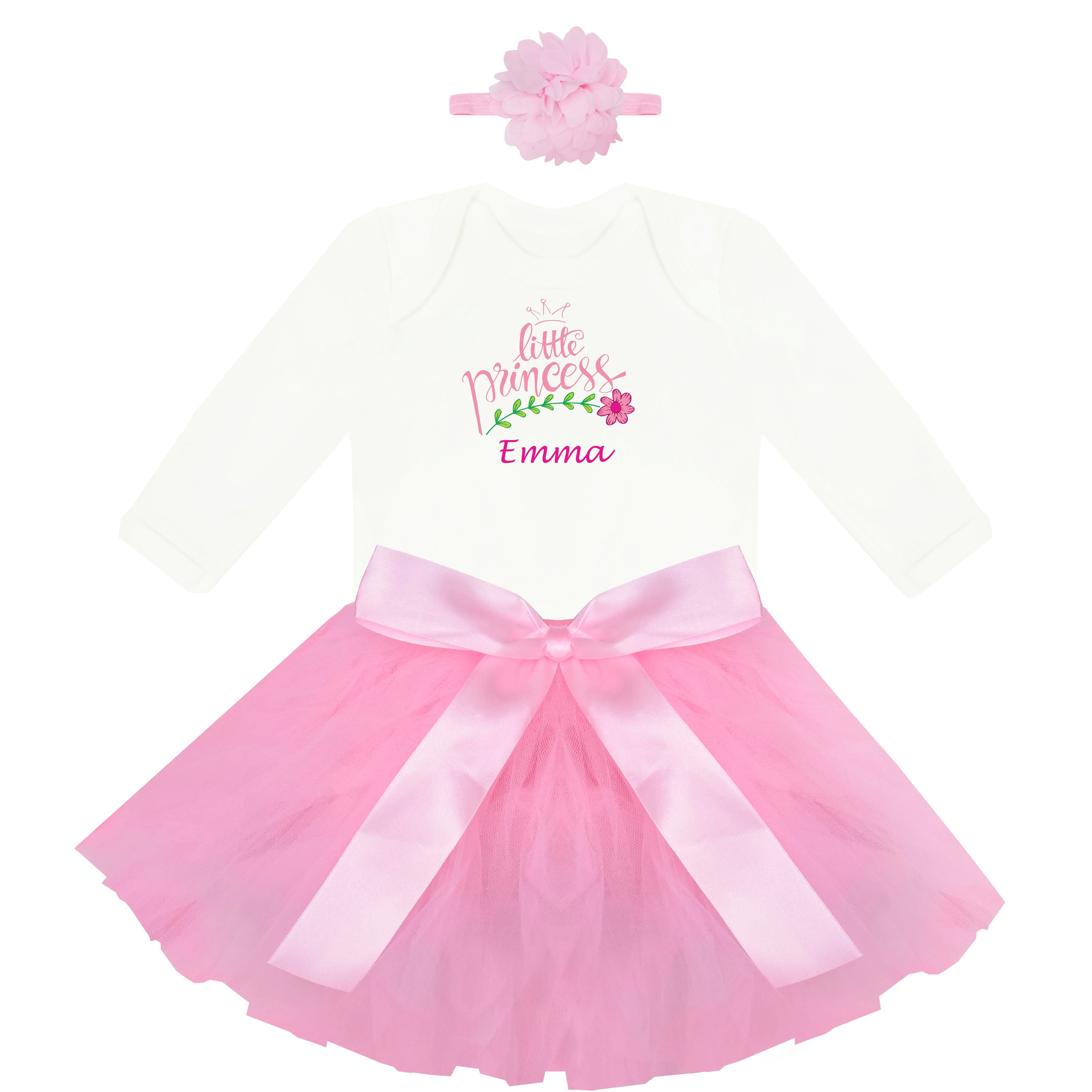 Personalised Baby Tutu Set-Princess