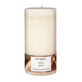 Pier 1 Home Spice 3x6 Mottled Pillar Candle