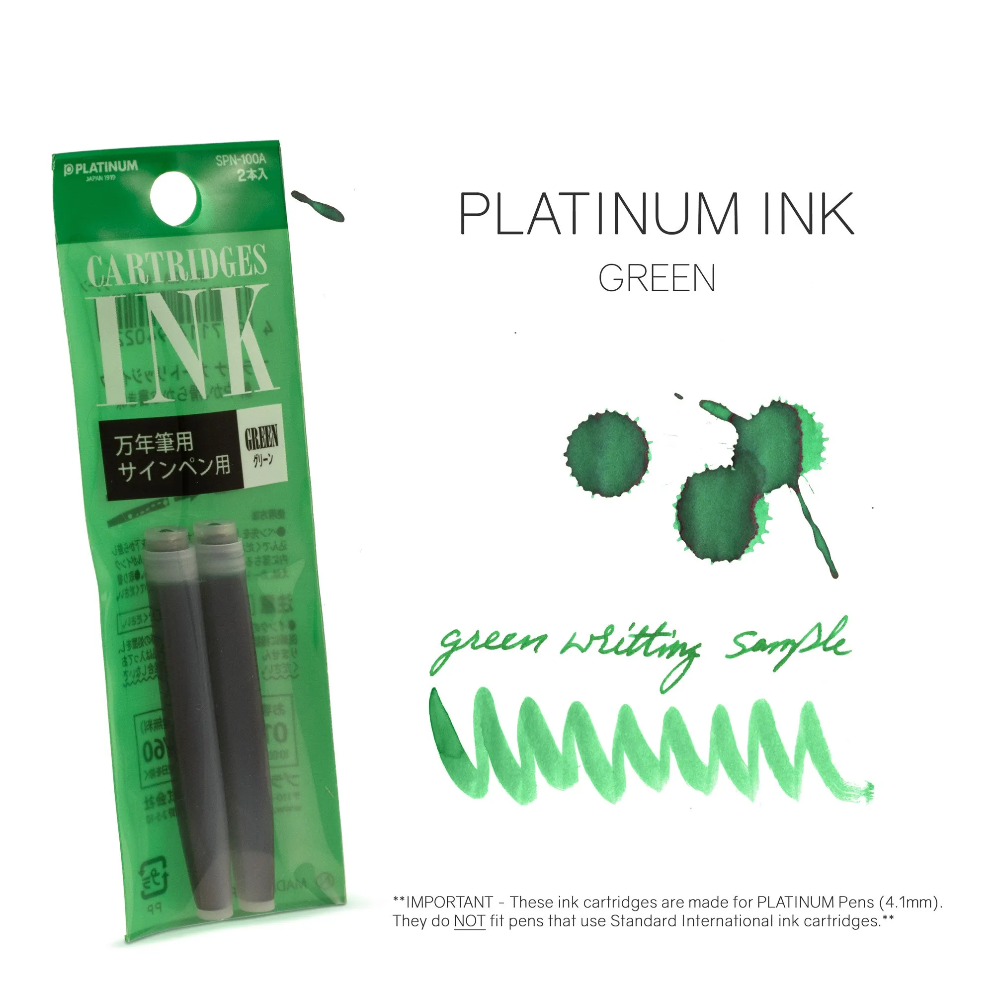 Platinum Ink | Cartridge Refills