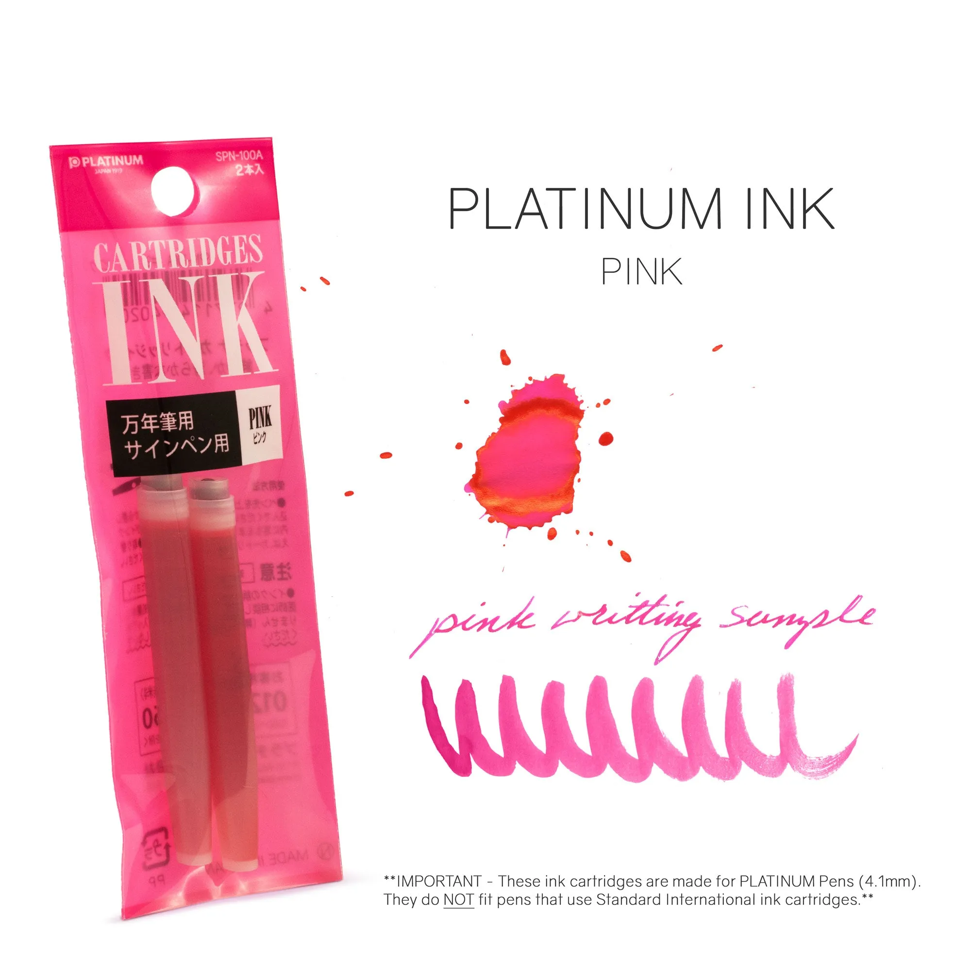 Platinum Ink | Cartridge Refills