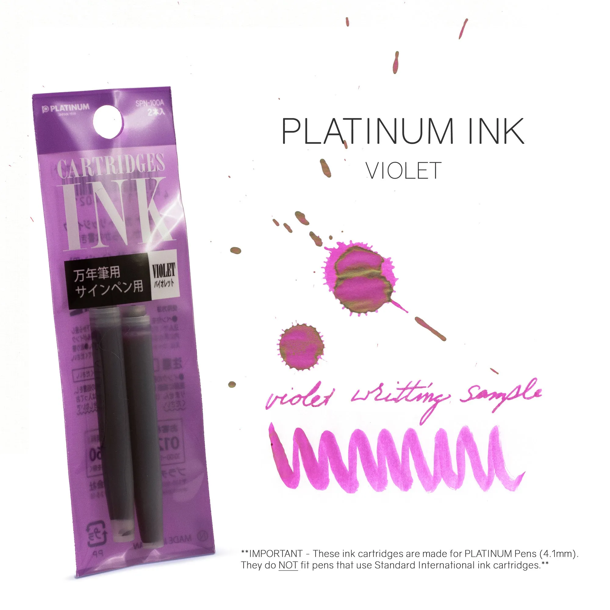 Platinum Ink | Cartridge Refills