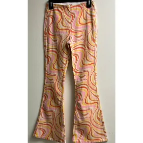 Psychedelic Bell Bottom Stretch Pants