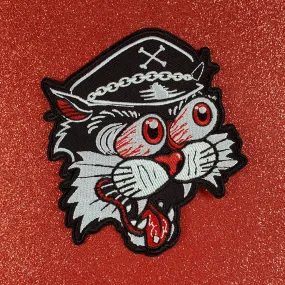 Psycho Biker Cat Patch