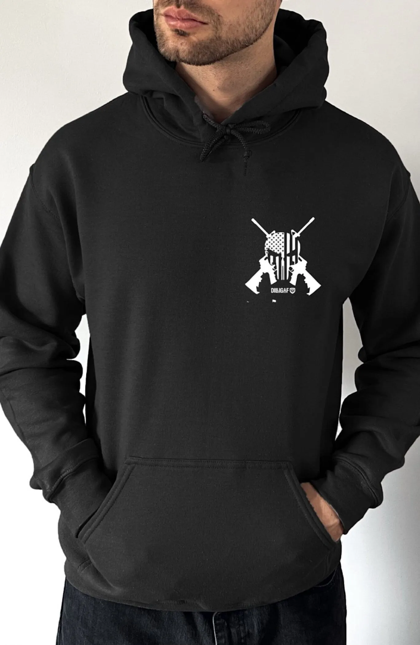 Punisher w/ AR's Pullover Hoodie