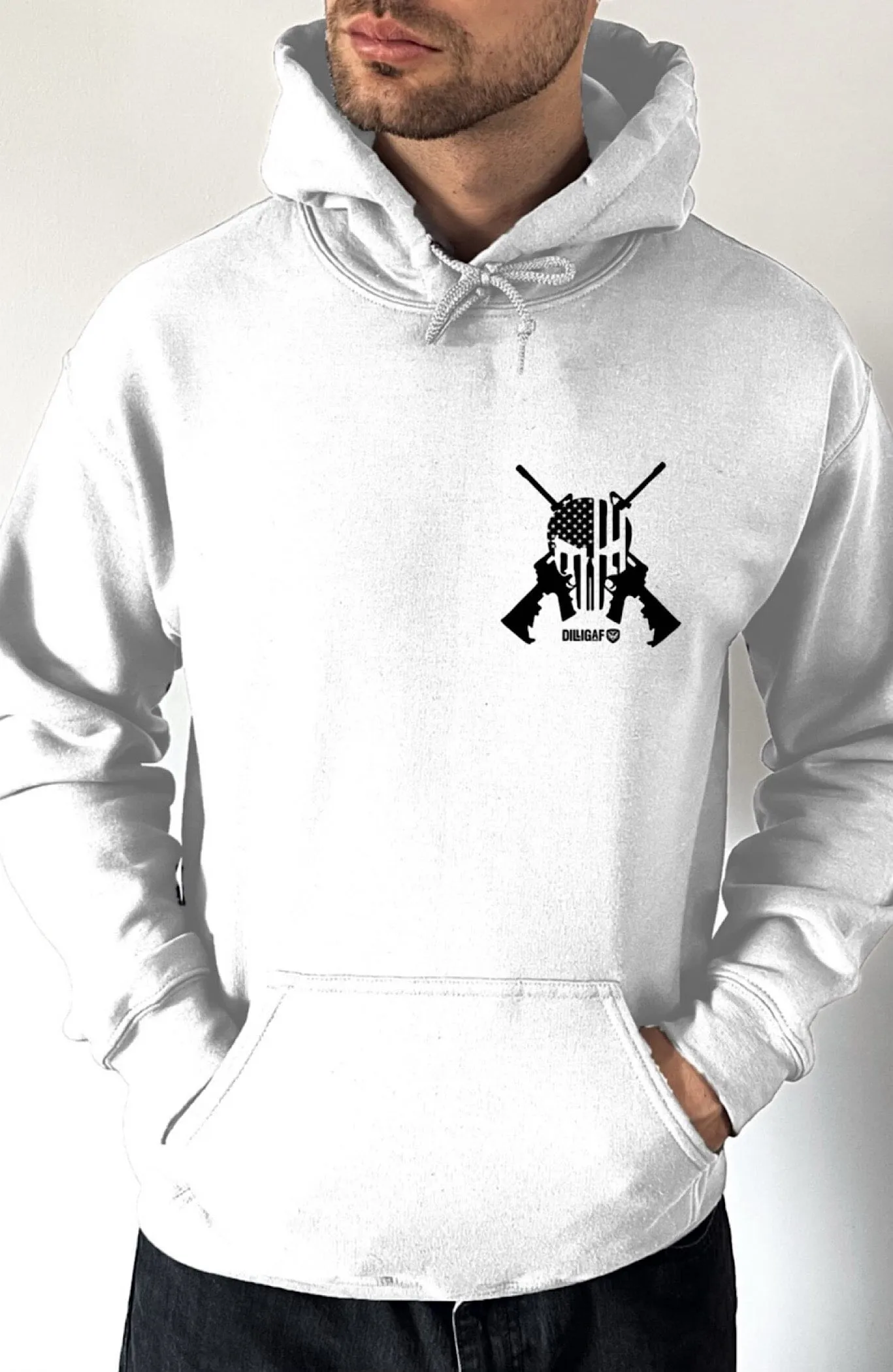 Punisher w/ AR's Pullover Hoodie