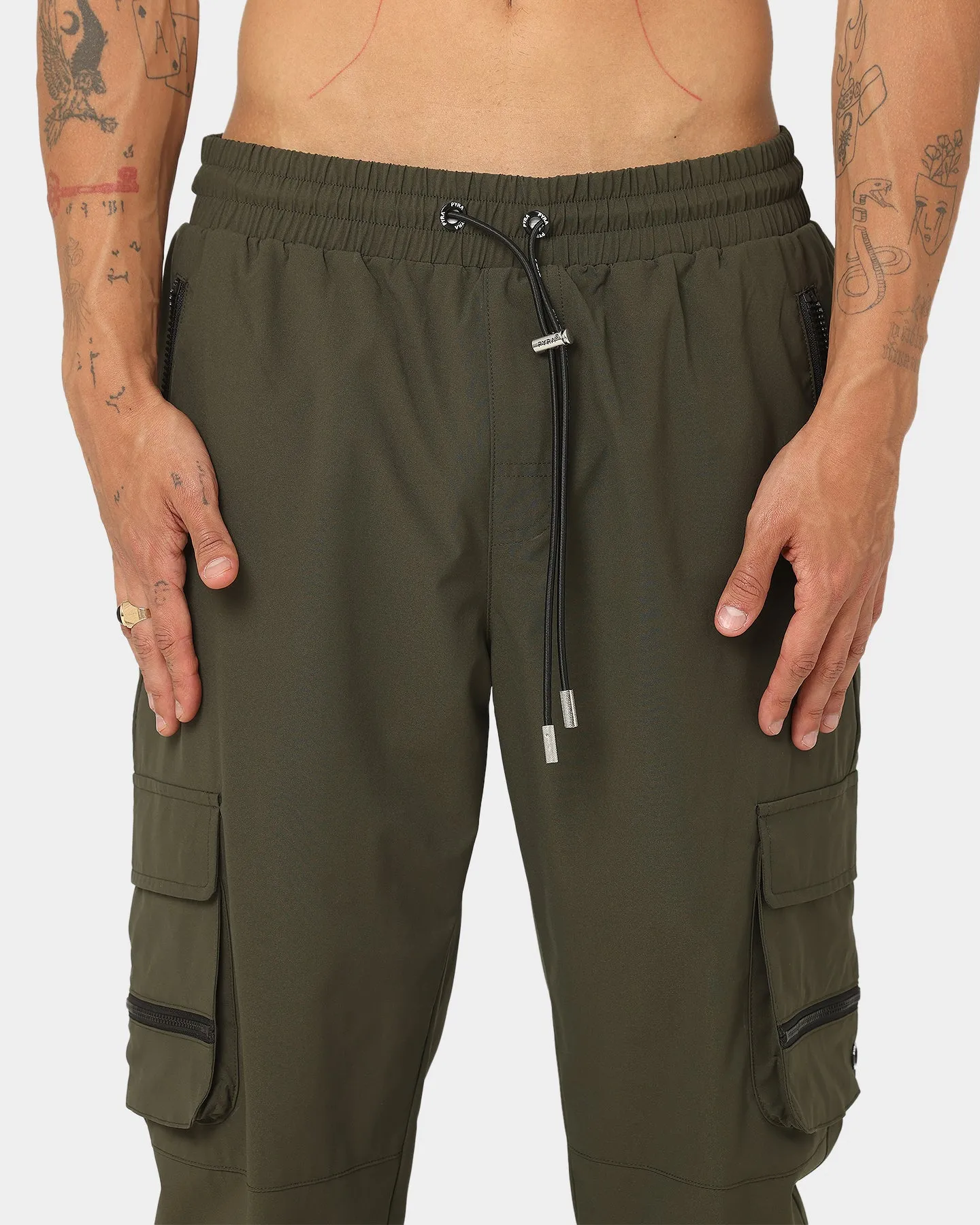 PYRA Nero Cargo Pants Olive