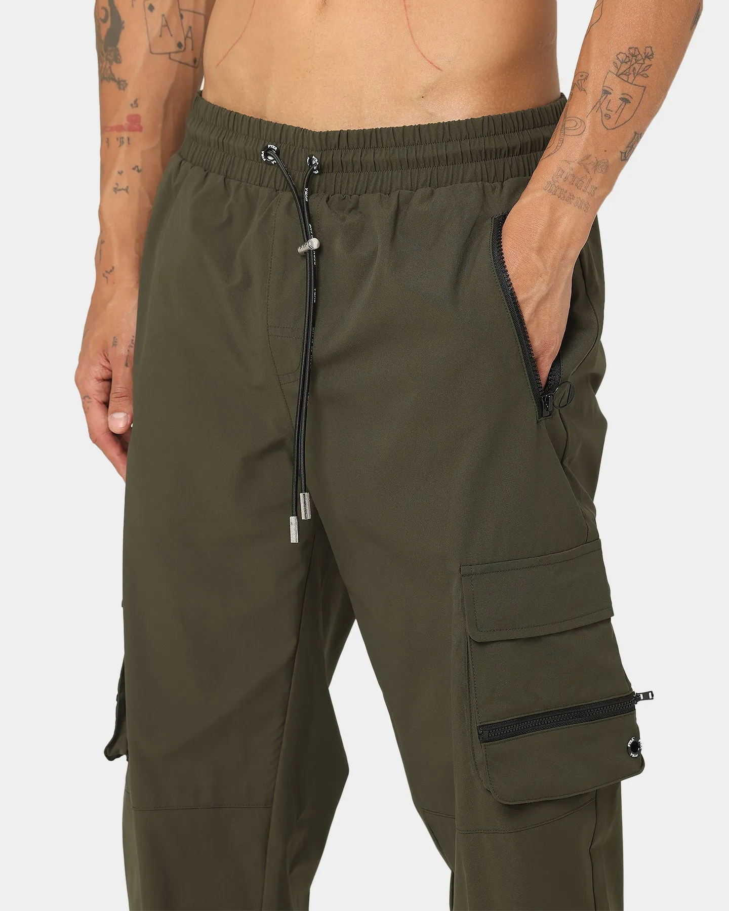 PYRA Nero Cargo Pants Olive