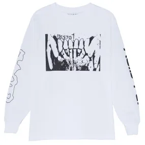 Quasi Rephlex Long Sleeve T-Shirt - White