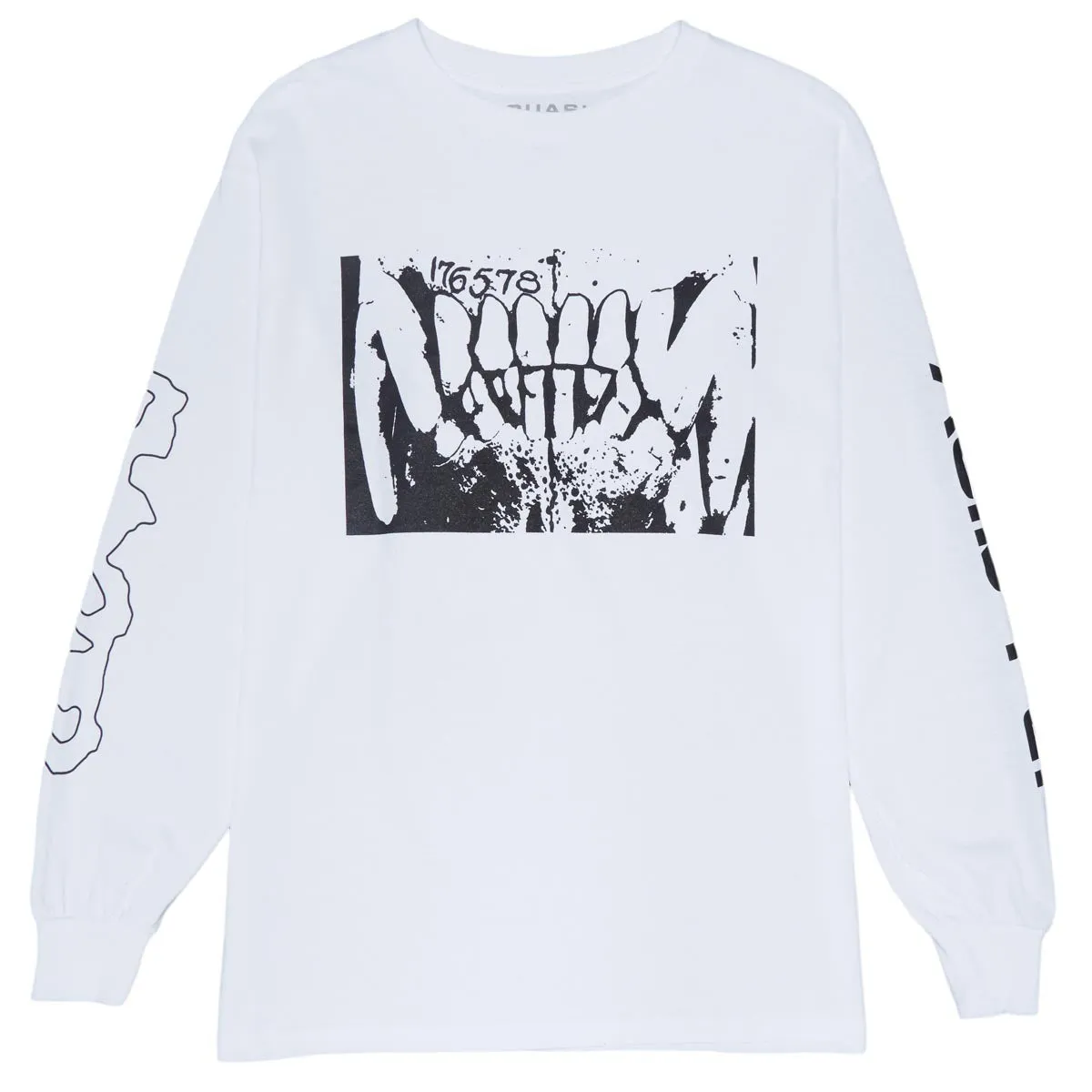 Quasi Rephlex Long Sleeve T-Shirt - White