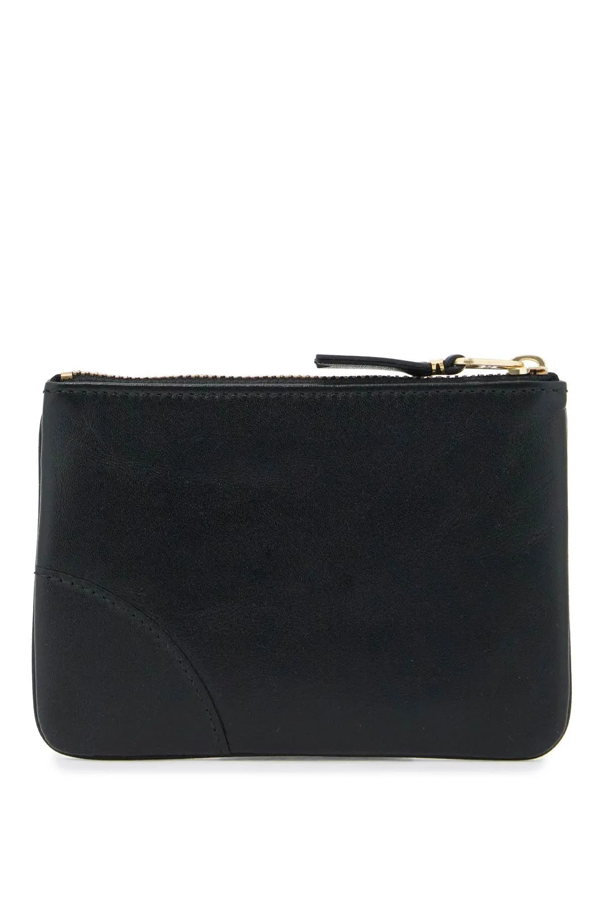 "classic leather mini pouch for everyday SA8100 BLACK