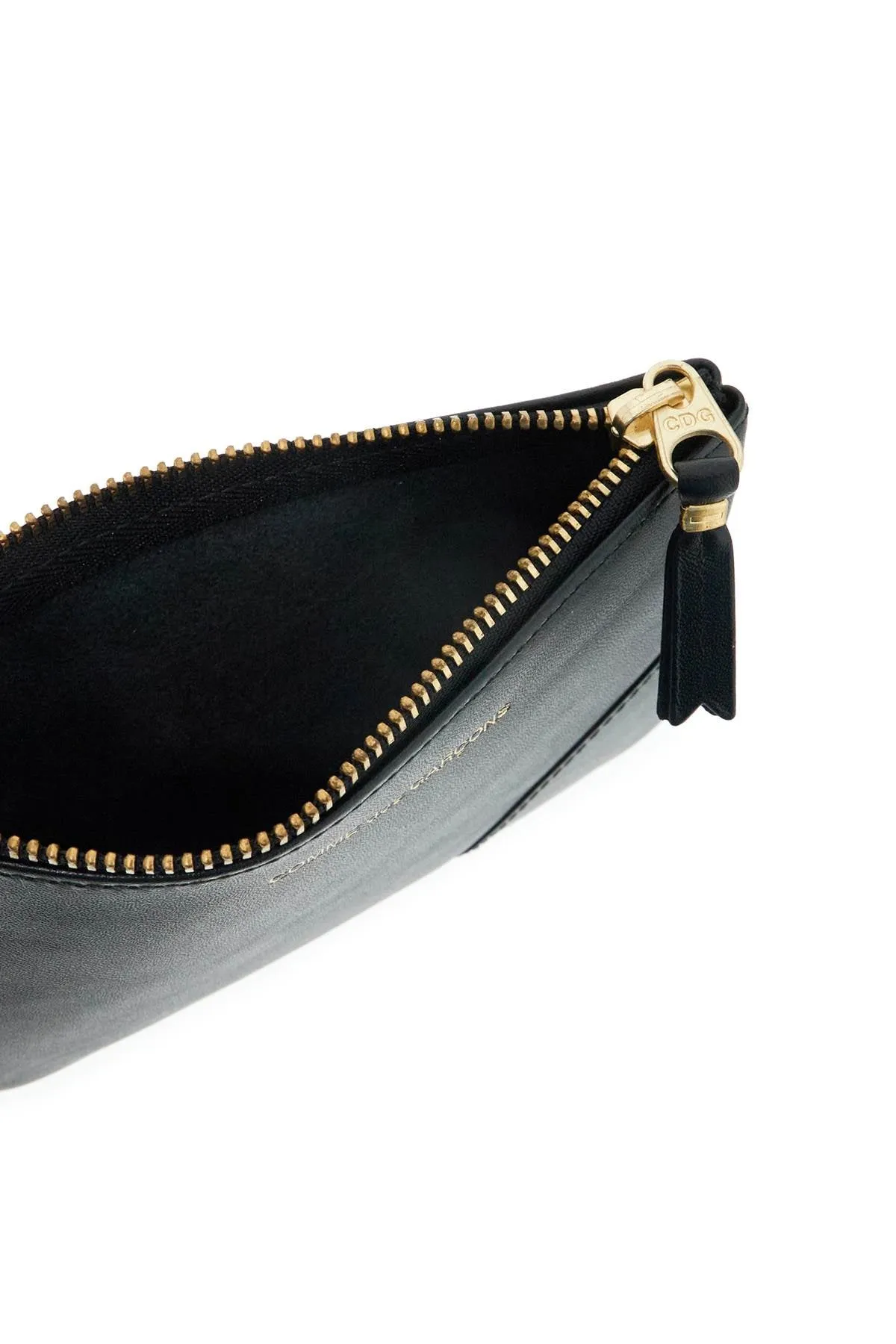 "classic leather mini pouch for everyday SA8100 BLACK