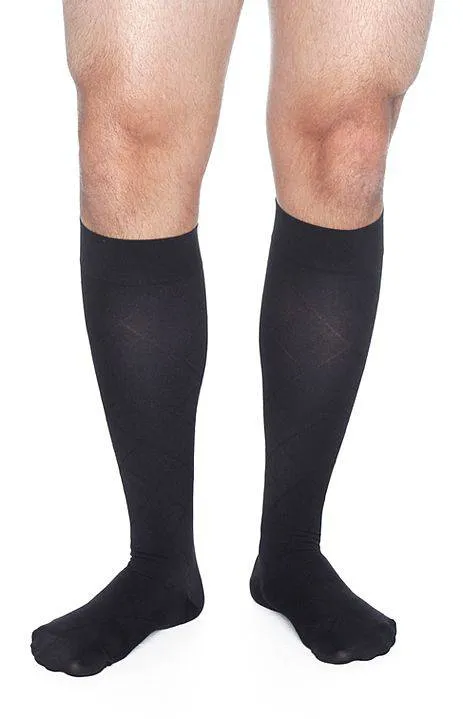 Rejuvahealth Opaque Diamond 15-20mmHg Compression Knee Highs