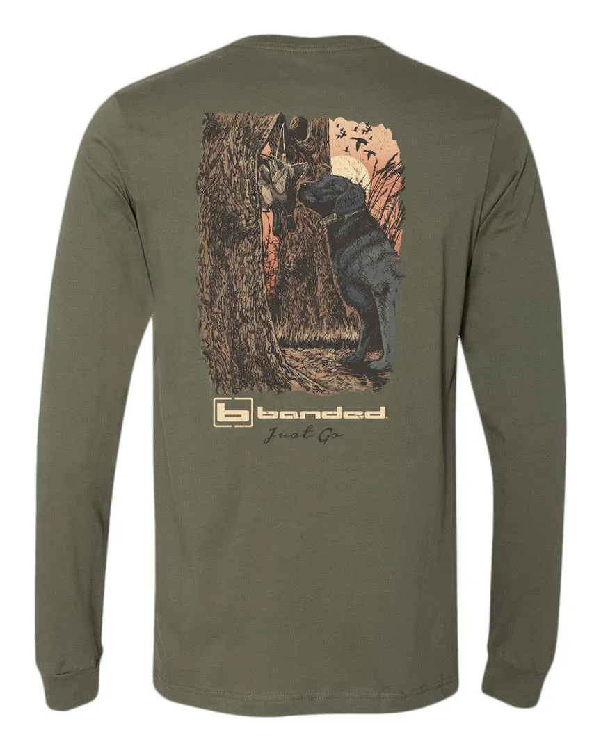 Retrieving Sunrise Long Sleeve T-Shirt