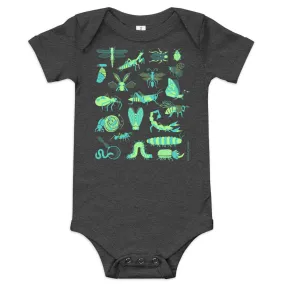 Retro Insects Baby Bodysuit