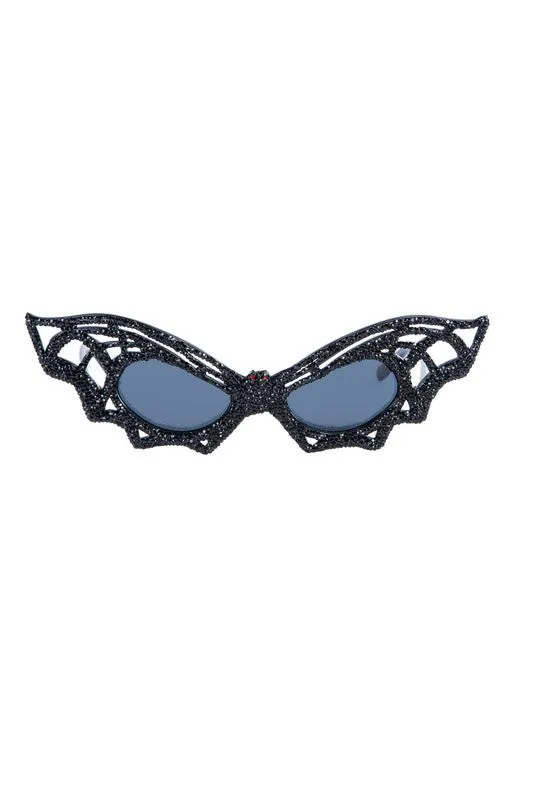 Rhinestone Bat Sunglasses