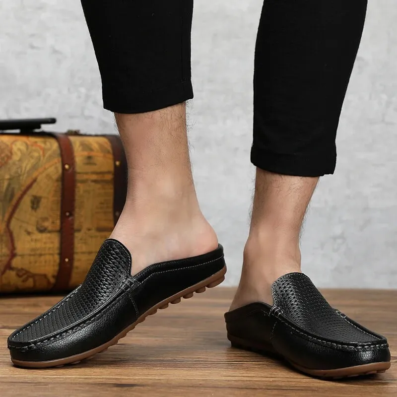 Riviera Leather Slip-Ons