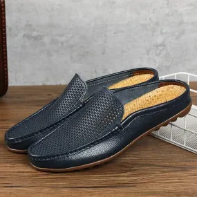 Riviera Leather Slip-Ons