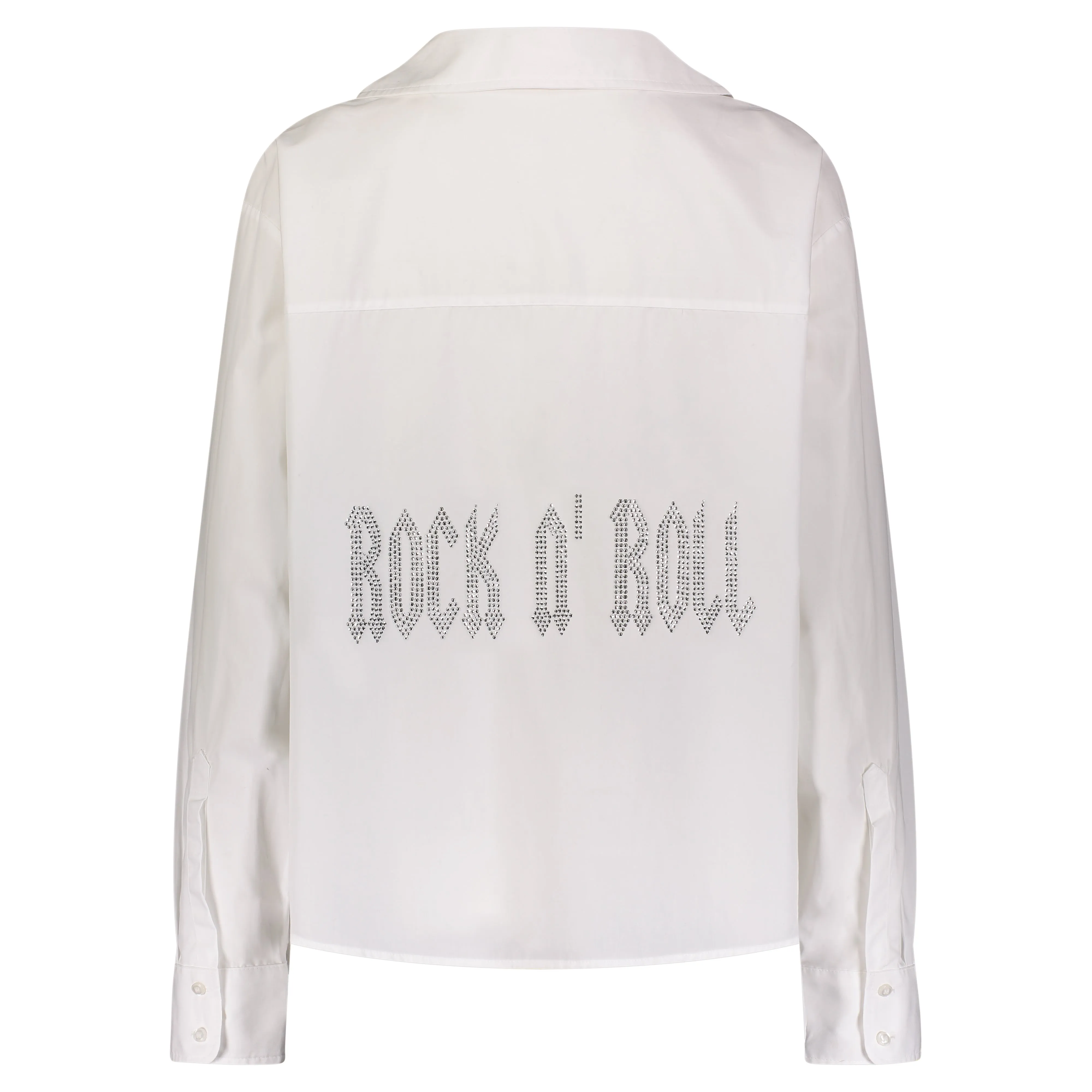 Rock n Roll White Button Down