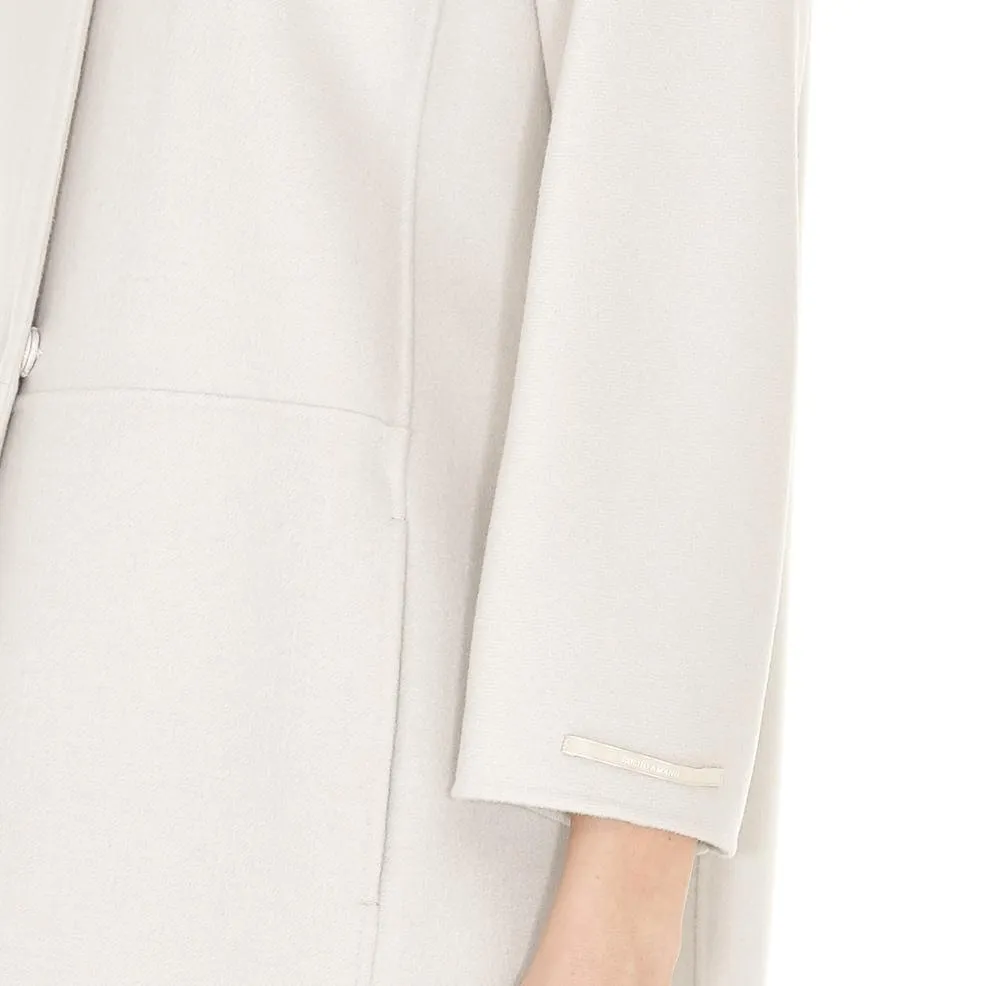 'S Max Mara Collarless Coat