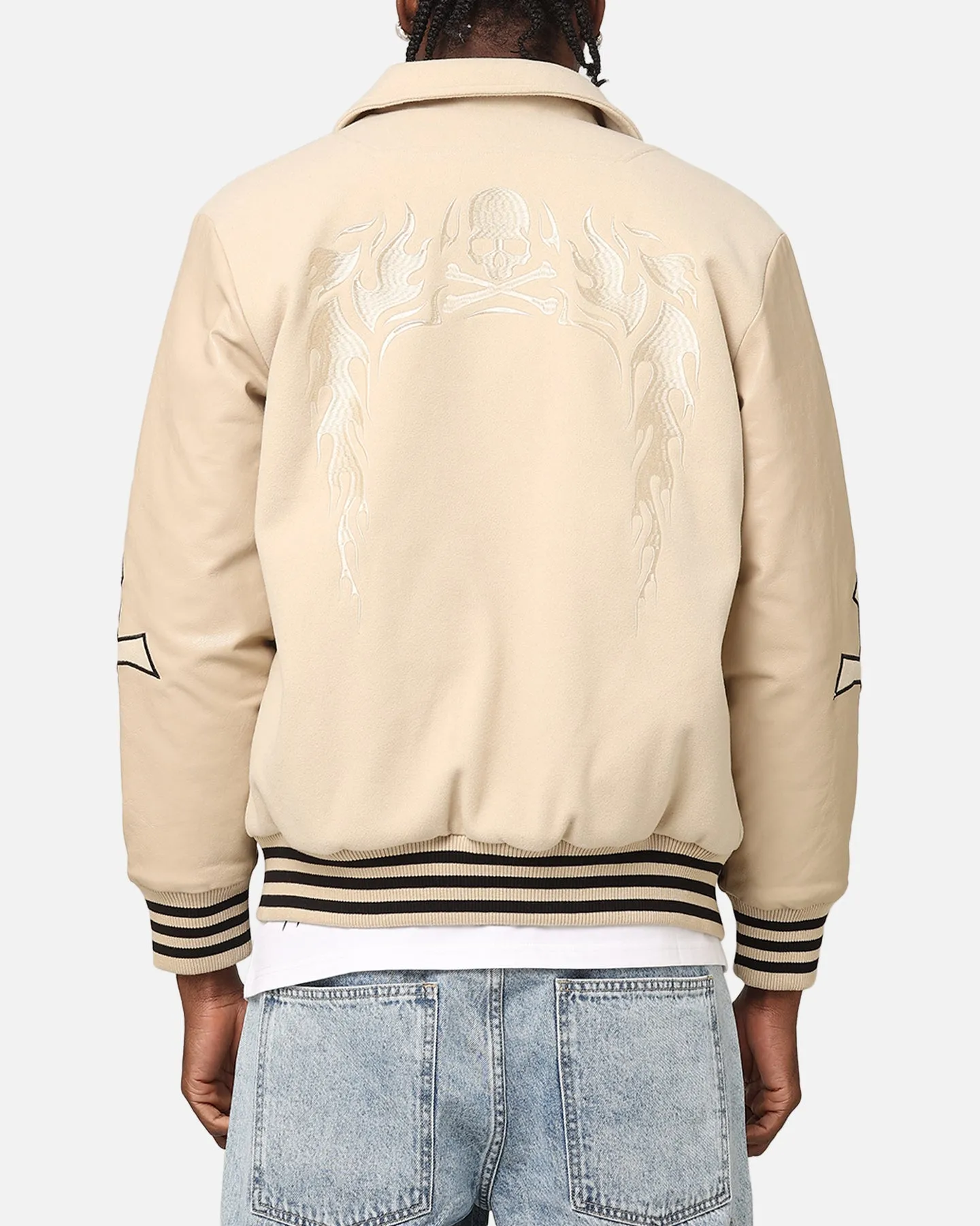 Saint Morta Ceremonies Varsity Jacket Stone