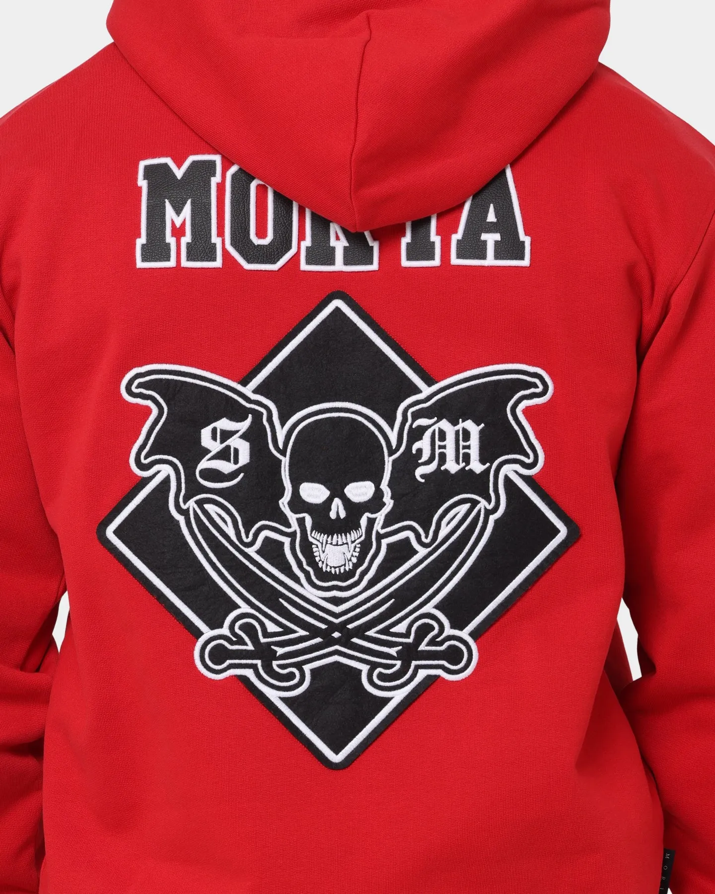 Saint Morta Graveyard Hoodie Red