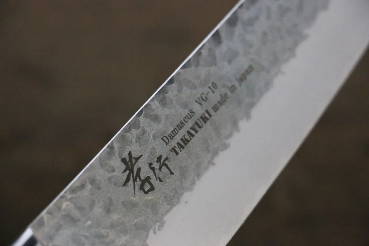 Sakai Takayuki VG10 33 Layer Damascus Gyuto  210mm Desert Ironwood(Sugihara model) Handle