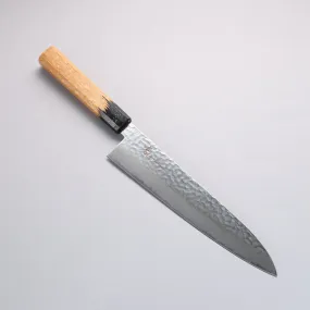 Sakai Takayuki VG10 33 Layer Damascus Gyuto 240mm Live oak Lacquered (Kokushin) Handle