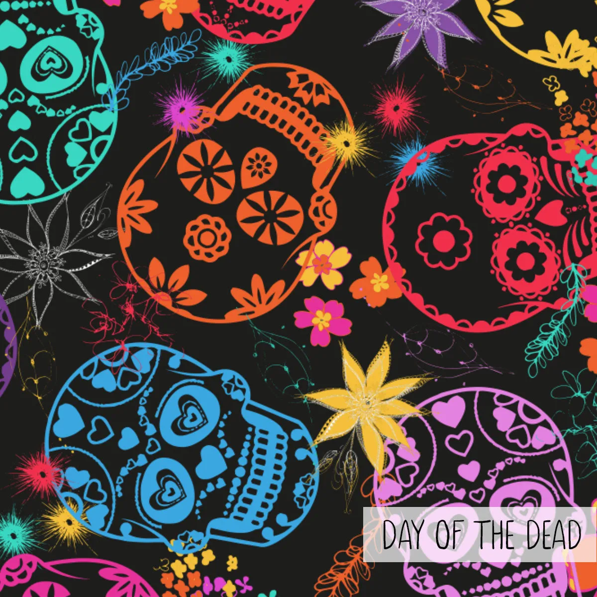 Sale 2 in 1 Double Layer Ultra Shorts | Day of the Dead