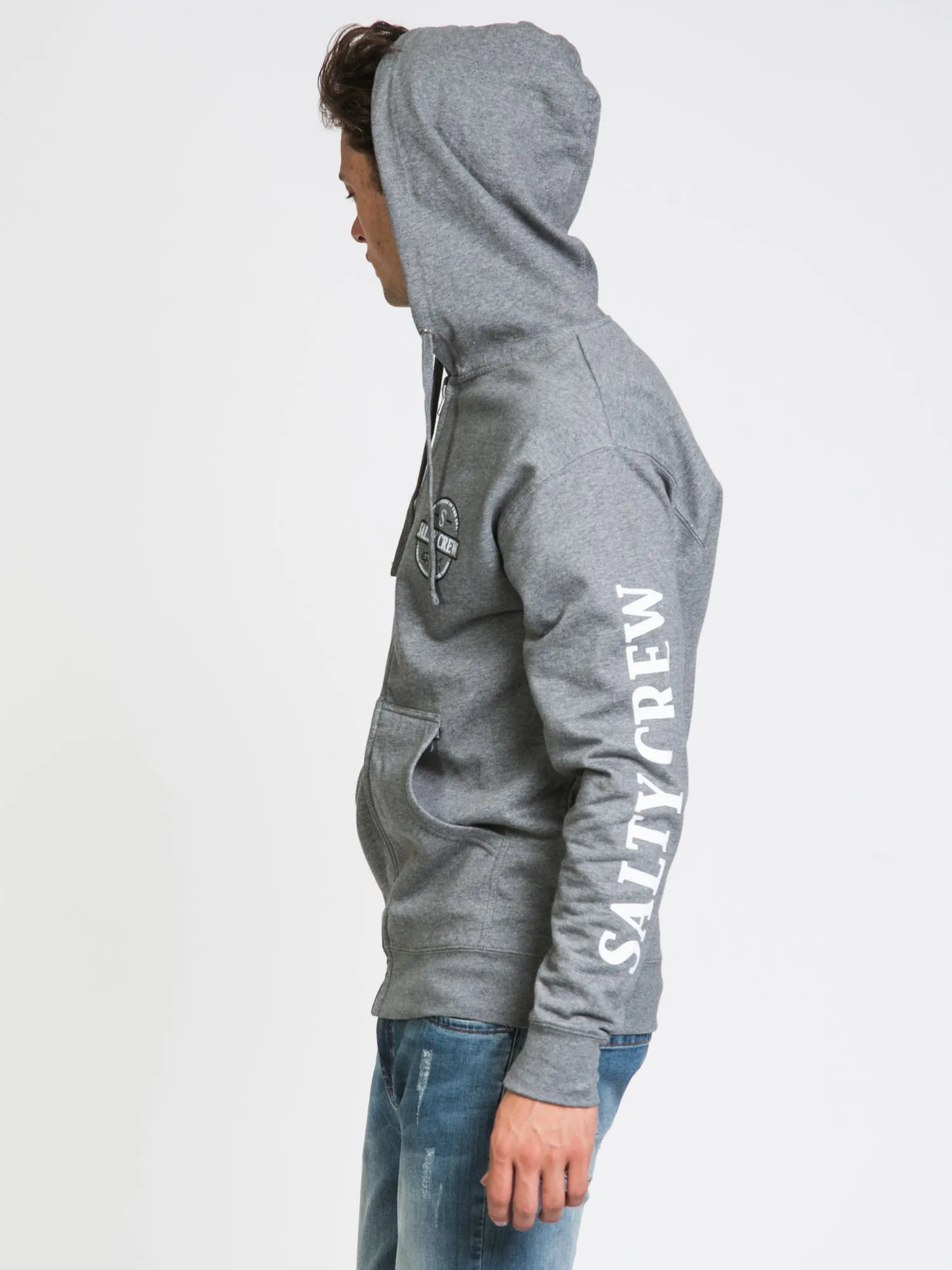 SALTY CREW DEEP SEA ZIP HOODIE  - CLEARANCE